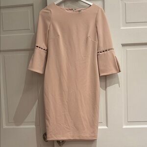 Calvin Klein Soft Pink Midi Dress